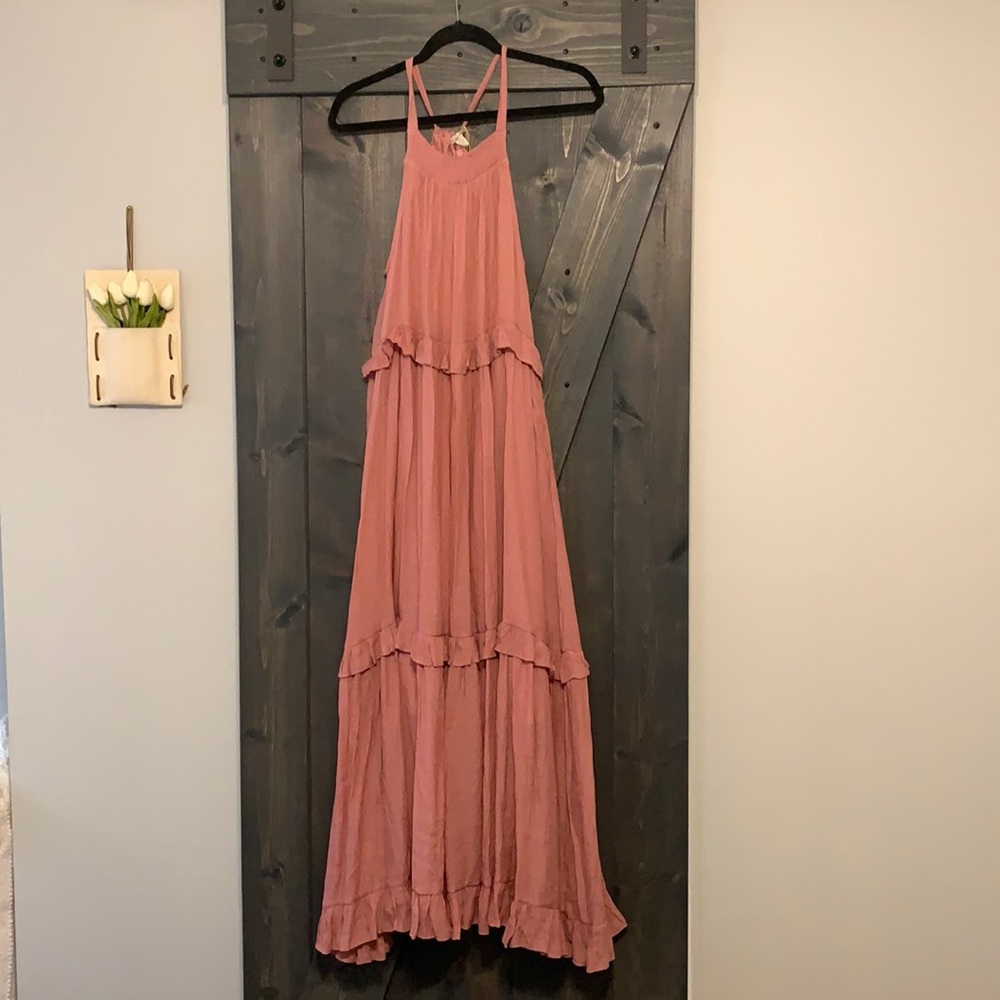 NWT Halter Maxi Dress
